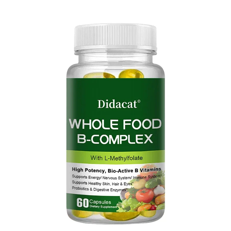 B Vitamins + Probiotic Supplements