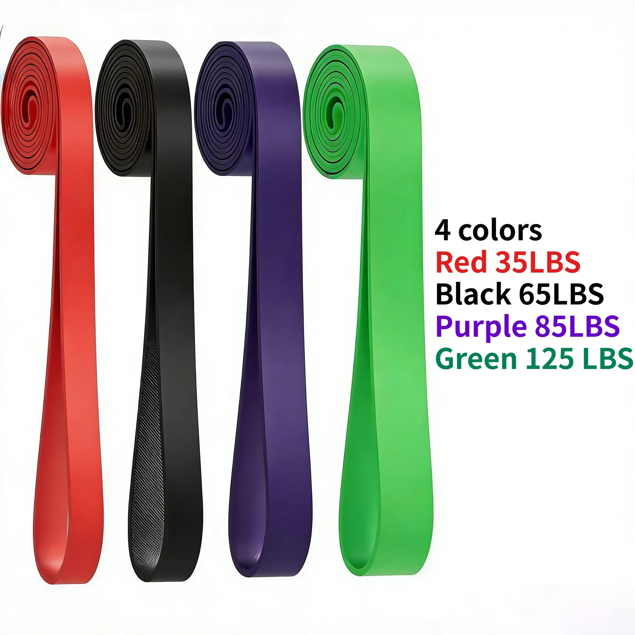 7-Level Pull-Up Resistance Bands