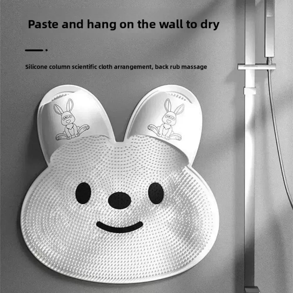 Wall-Mounted Foot & Back Scrubber Mat