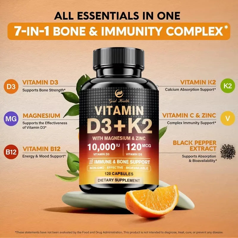 Vitamin D3 + K2