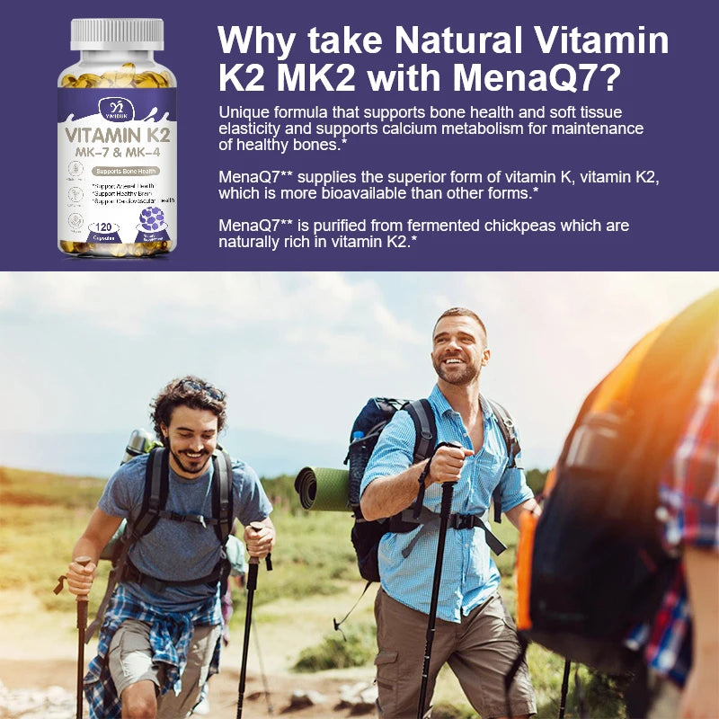 Vitamin K2 (MK-4 & MK-7)