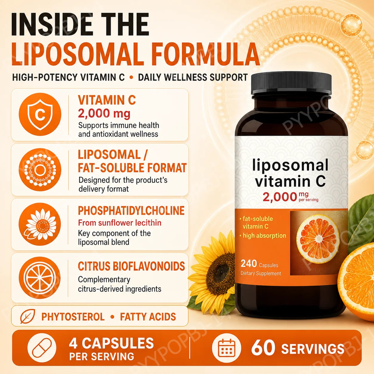 Liposomal Vitamin C 2000mg