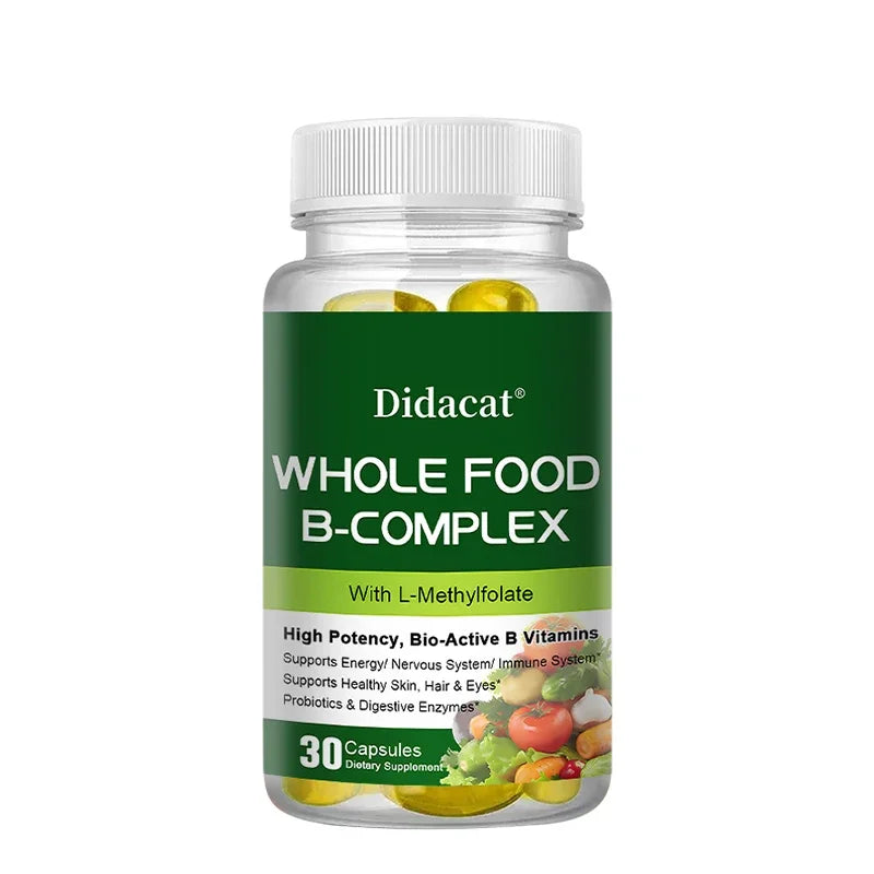 B Vitamins + Probiotic Supplements