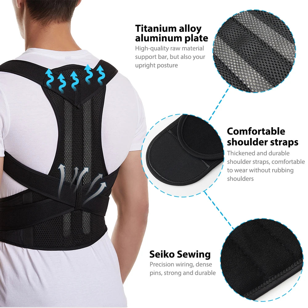 Back Brace Posture Support