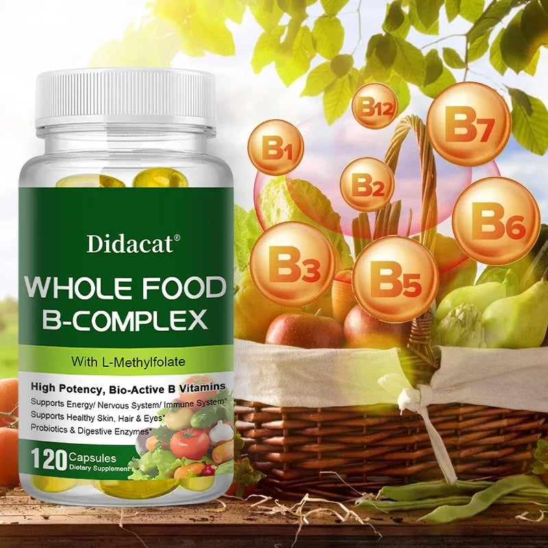 B Vitamins + Probiotic Supplements