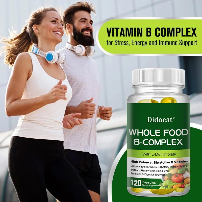B Vitamins + Probiotic Supplements