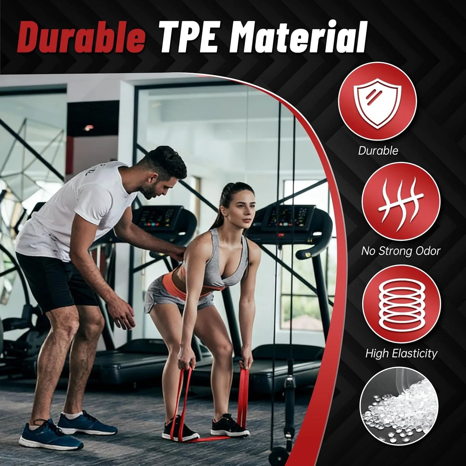 7-Level Pull-Up Resistance Bands