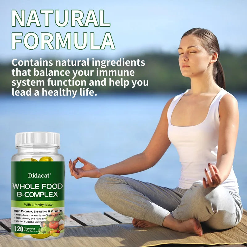 B Vitamins + Probiotic Supplements